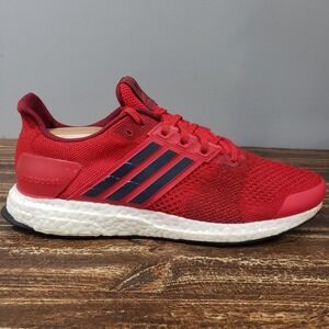 Adidas Running Shoes Mens 9.5 UltraBoost Red Good BB3930 Athletic Sneakers